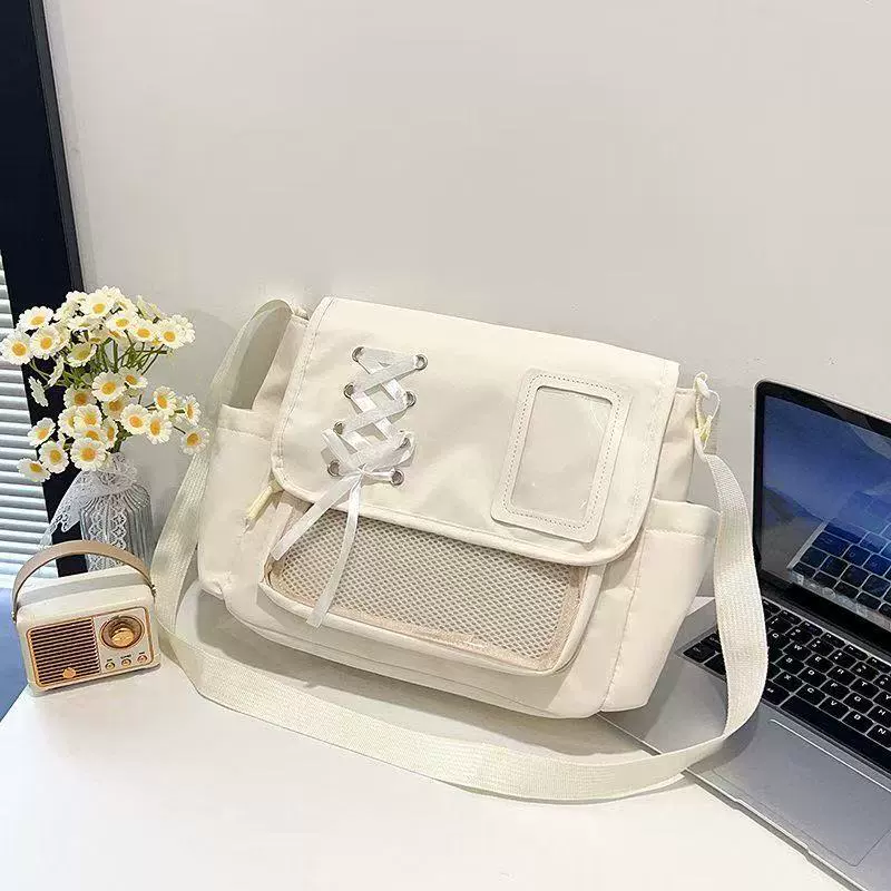 Japanese genuine universal capacious one-shoulder bag