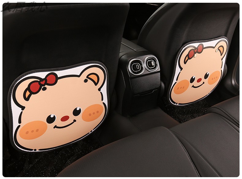 Car seat back anti-kick pad rear universal child dirt-resistant car rear seat protective pad protective pad storage female