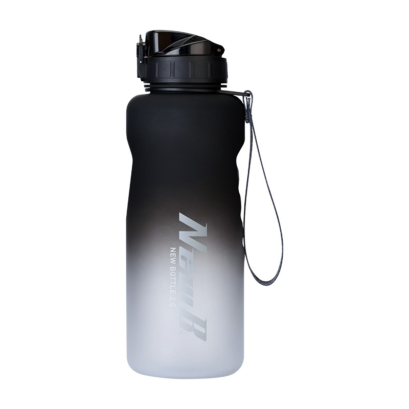 Super Large Capacity Sports Bottle Fitness Portable Water Cup Plastic Water Bottle Anti-fall 2021 New Personality