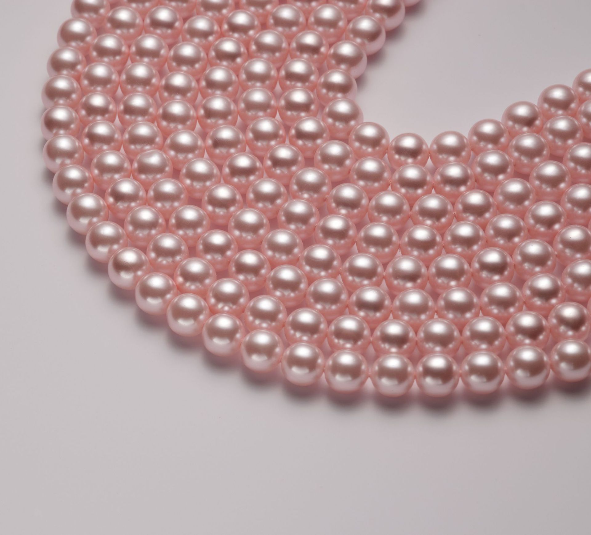 厂家直销水晶玻璃全孔珍珠