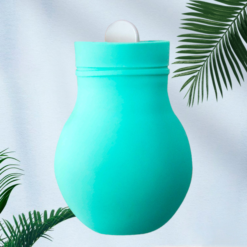 食品级硅胶热水袋防爆暖水袋灌水暖手袋热敷暖肚子硅橡胶保温日用