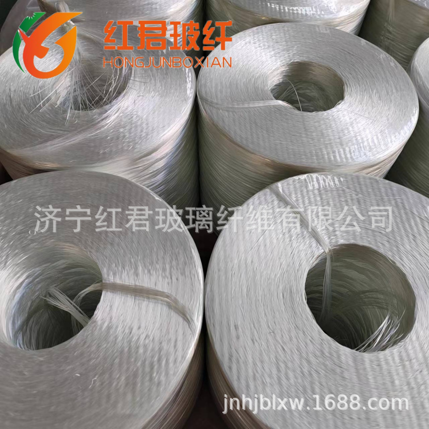 红君玻纤厂家生产批发销售中碱织布纱，质量保证400tex规格齐全