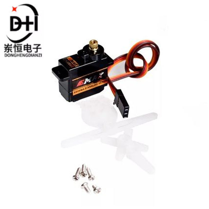 New EMAX ES08MA II 12g/ 1.8kg/10sec Metal Tooth Micro Servo/ES08MA II