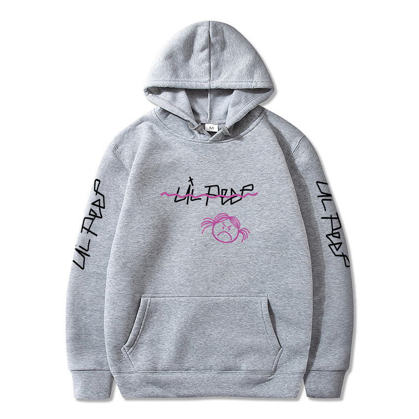 Suéter deportivo hip-hop de comercio exterior sudadera con capucha LIL PEEP otoño e invierno suéter casual europeo y americano suéter para hombre