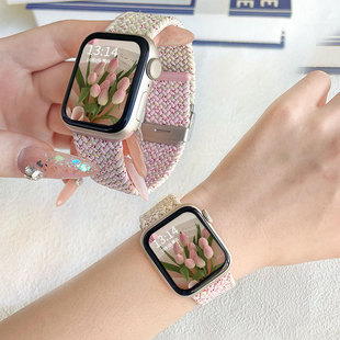 for OPPOwatch4pro watch se strap nylon woven wristband oppowatch3pro smart 3/2/