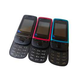 跨境电商C2-05 四频GSM 非智能滑盖蓝牙移动音乐功能老人学生手机