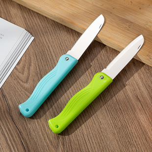 Chunmei 8435 fruit knife folding stainless steel knife household peeler portable sharp cute fruit knife