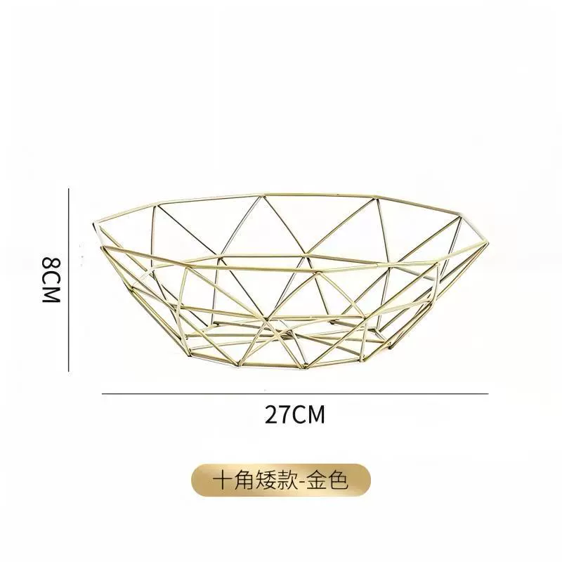 Фабричный прямой продажа Lotus Leaf Fruit Basket Home Living Room Coffee Table Snack Storage Basket Simple Style Imitation Rattan Fruit Plate