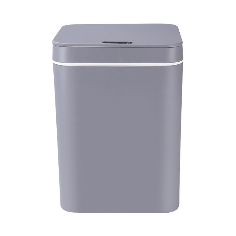 Smart induction creative plastic garbage can for home use, fully automatic