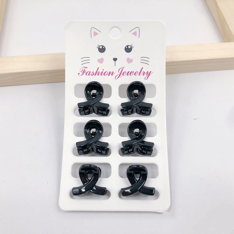 Pinza de pelo pequeña estilo shark clip – diseño minimalista, tendencia en redes