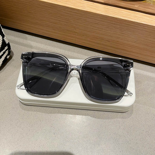 GM HD Sunglasses for Women, 2024 New Style Large Frames for Large Faces, Slimming, Natural and Fashionable Women's Sunglasses