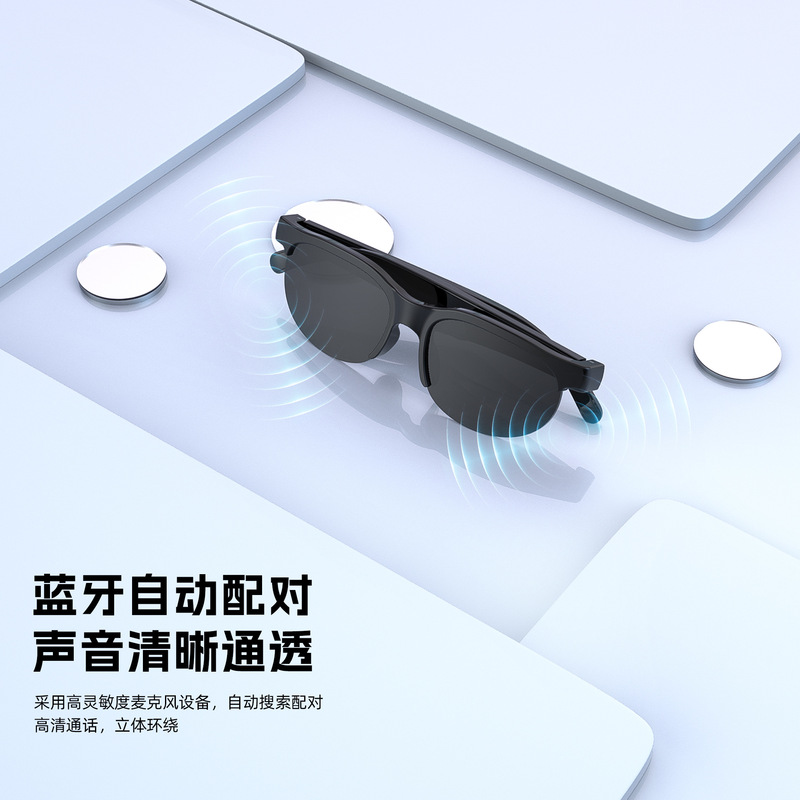 跨境智能眼镜XG88Pro防紫外线蓝牙眼镜墨镜防蓝光听歌通话可换镜|undefined