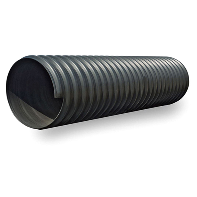 Sichuan Factory HDPE Hollow Wall Winding Tube PE Wellbore Inspection Deep Well Plástico Drum Tubes Enterradas image 6