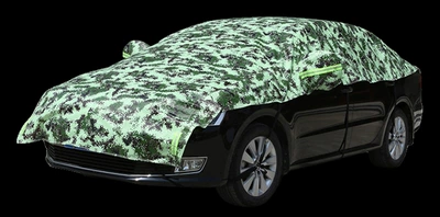 Front Windshield Cover, Car clothing - sedan-aluminum-film-camouflage-roof-cover