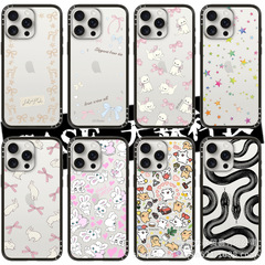 CASETi 共同ブランドの新しいケースは、iPhone16ProMax 落下防止アクリルのトレンディな Apple 15 携帯電話ケースに適しています。