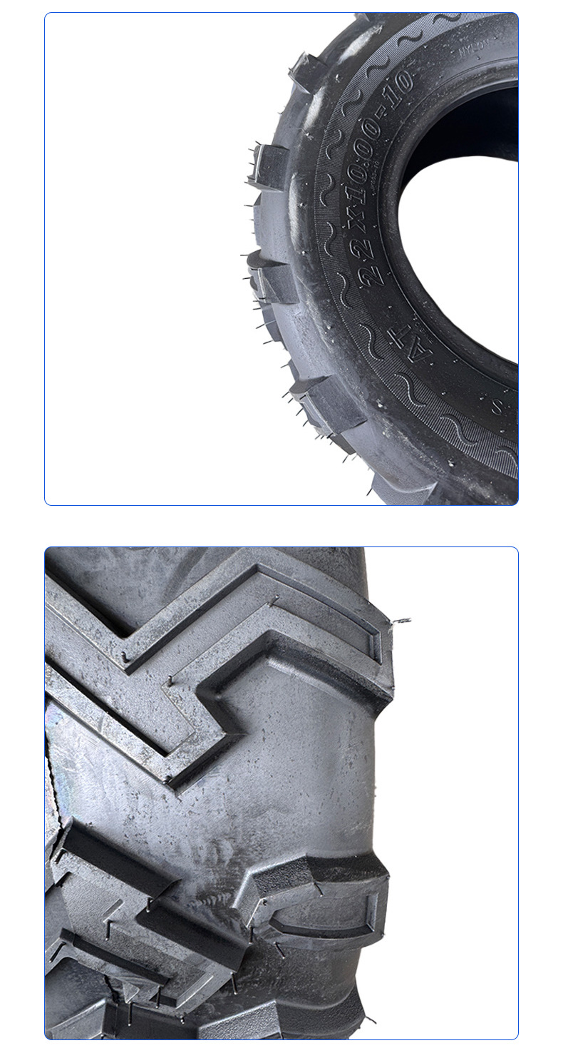 W Pattern Vacuum Tire 22X10-10W Patterned Wear-Resistant Vacuum Off-Road Tire Atv Beach Vehicle Off-Road Vehicle Tire
