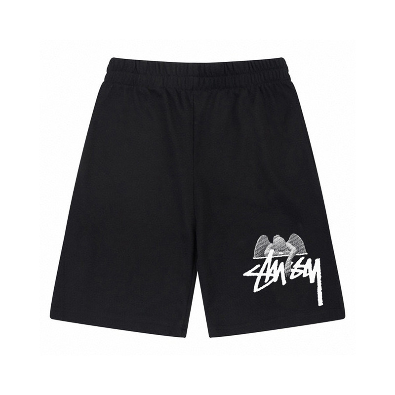クロスボーダー ステューシー stussy 外国貿易レタープリント カジュアルパンツ スカルシーバー パレードショーツ 男女兼用 5点パンツ|undefined