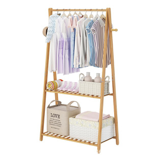 Children's Freestanding Wooden Coat Rack, Floor-Standing Storage Rack, Essential for Children's Rooms