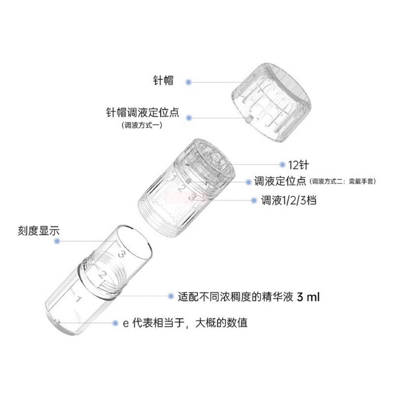 电动微针美容仪H3 H5水溶微针可调出液无线款微针导入仪|undefined