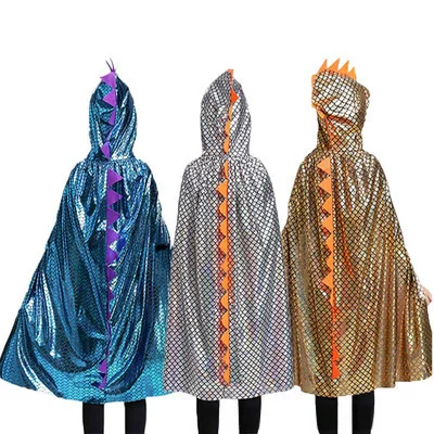 Halloween Kids Costume Cloak cosplay Boys Dinosaur Clothes Costume Girls Animal Cloak Tyrannosaurus Rex