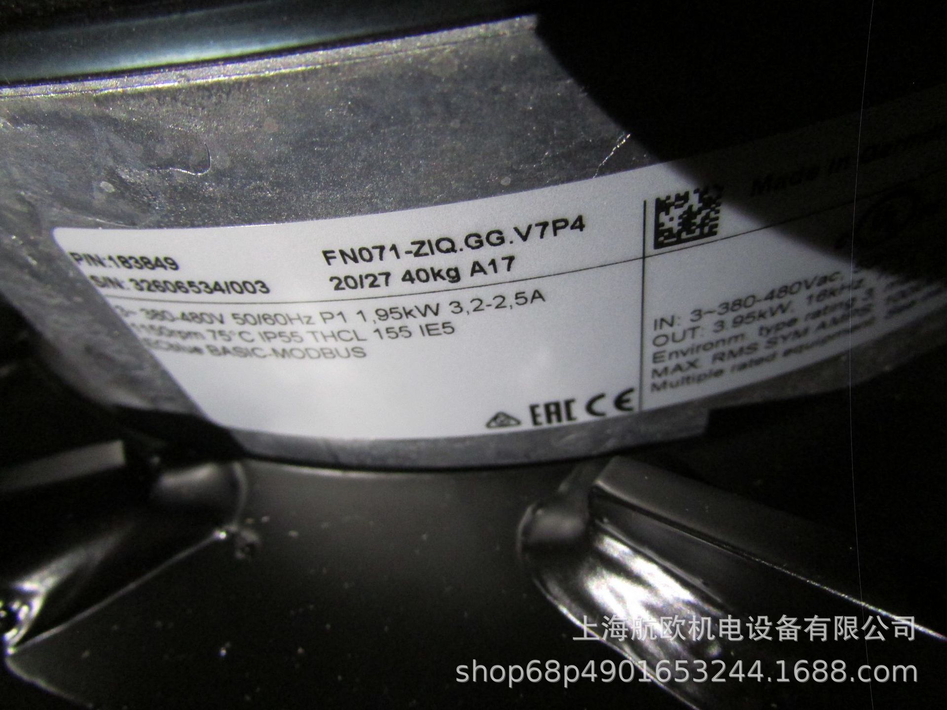 ZIEHL-ABEGG风机FN080-SDQ,RH35F-2DT.6K.1R