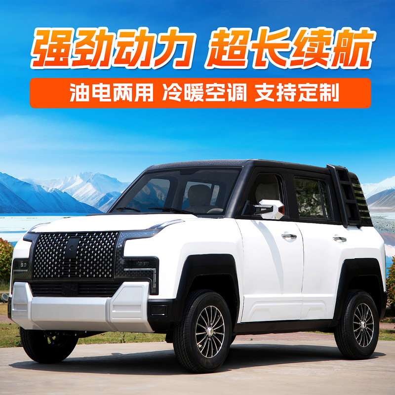 2025 New Model Five-Door Household Mobility Vehicle with Ultra-Long Range, New Energy Vehicle, Elderly-Friendly Electric Car, Four-Wheel Vehicle