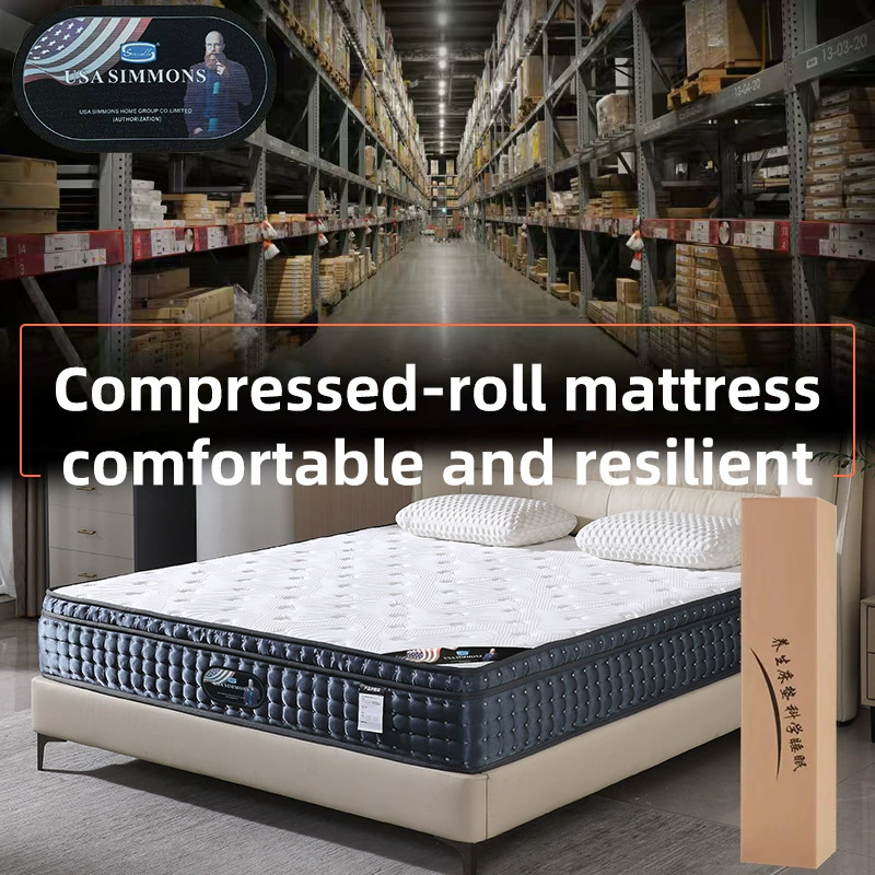 Трансграничный пружинный матрас Hotel pocket spring mattress memory foam mattres