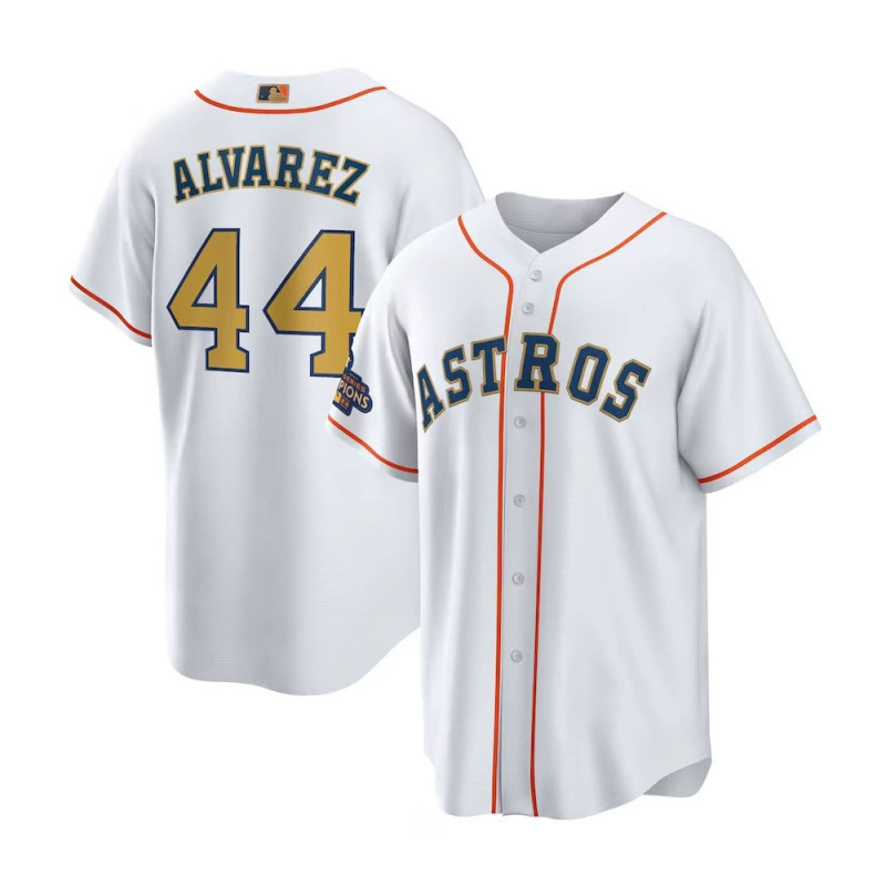 Его Astros Houston Astros кросс-бордер джерси 2#Брегман 27#Алтуве вышитая бейсбольная джерси