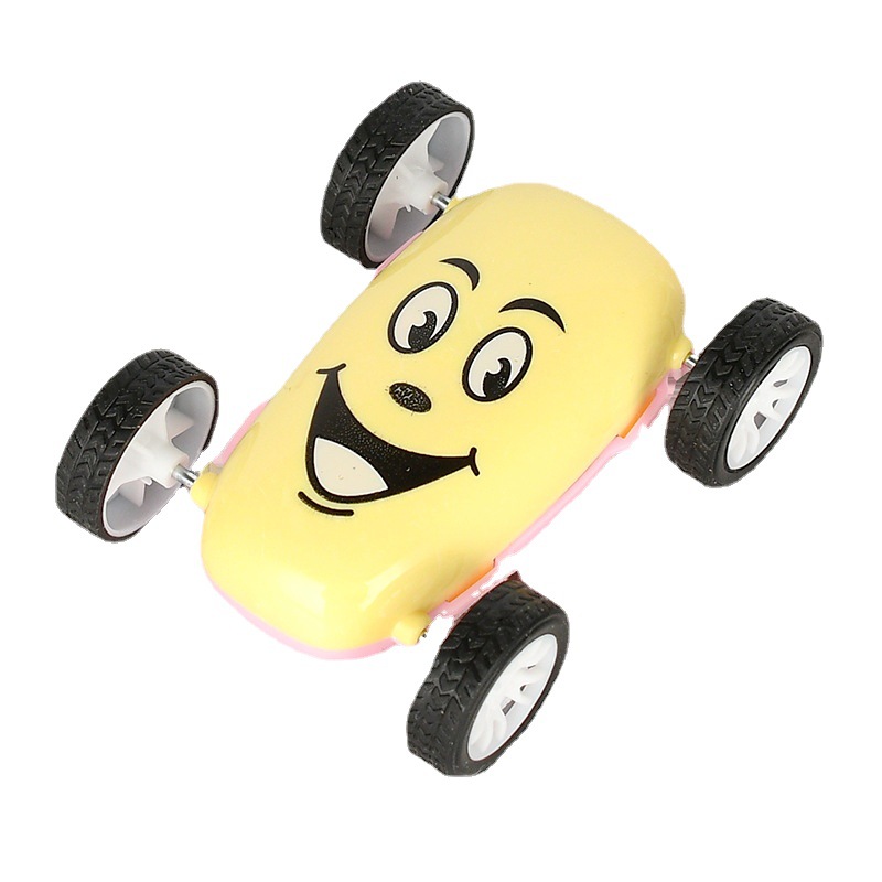 Nuevo camión volquete de inercia de doble cara regalo para niños pequeño regalo cara sonriente expresión resistente a la caída 360 Flip coche de juguete