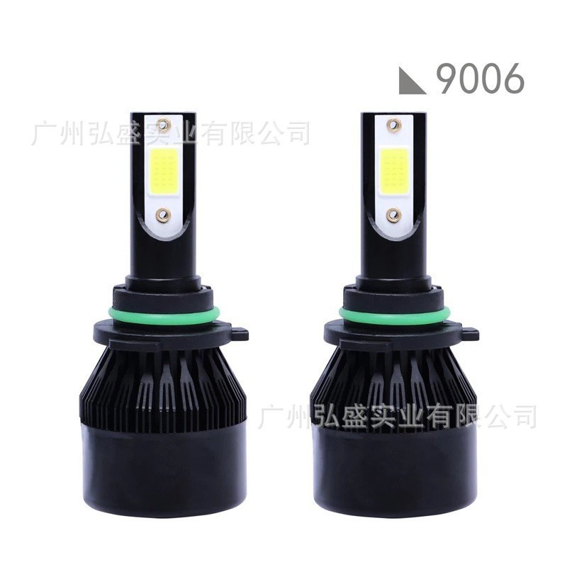 Tcyato Factory Direct Supply Black C6 Led Car Headlights Black H79005 H11H4 Led Car Light Bulbs