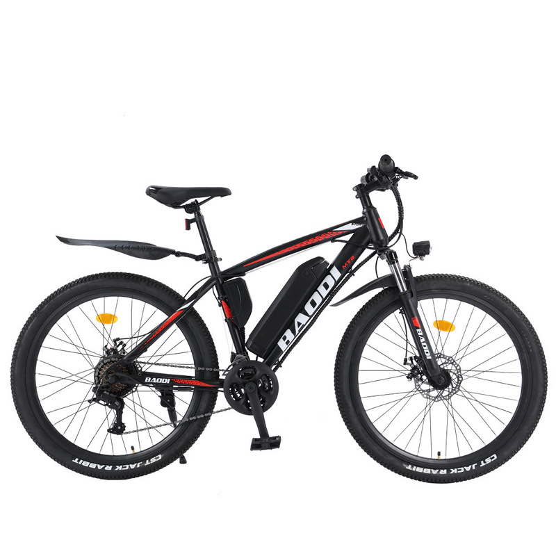 Factory Design 26inch Lithium Battery-Assisted Student Mobility Outing Bicycle Off-Road Installation-Free Shock-Absorbing Mountain Bike