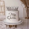 Cross -border simplicity Ins style my queen goddess festival acrylic cake 插 cake decoration queen cake insert
