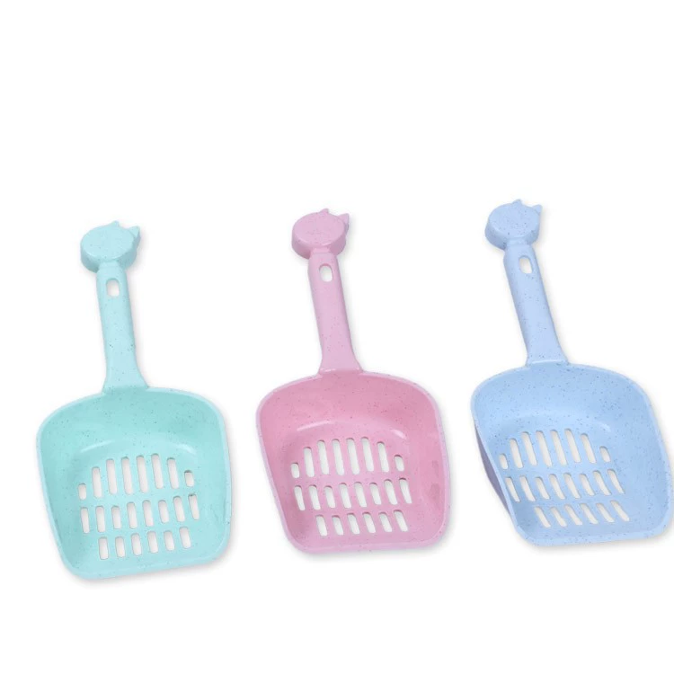 Высокое качество кошачья голова лопатка для кошачьего туалета кошачья Лопата для кошачьего песка лопатой для чистки домашних животных