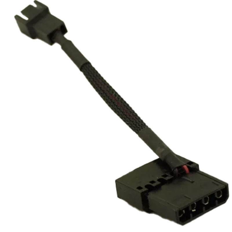 Power supply large 4PIN fan small 3PIN D mouth male and female integrated fan line mesh fan line Power supply large 4PIN fan small 3PIN D mouth male and female integrated fan line mesh fan line
