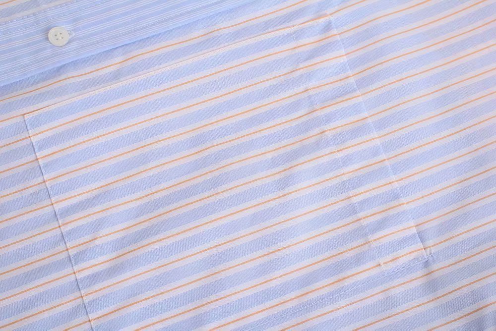 striped poplin blouse shirt Nihaostyles wholesale clothing vendor NSAM75434