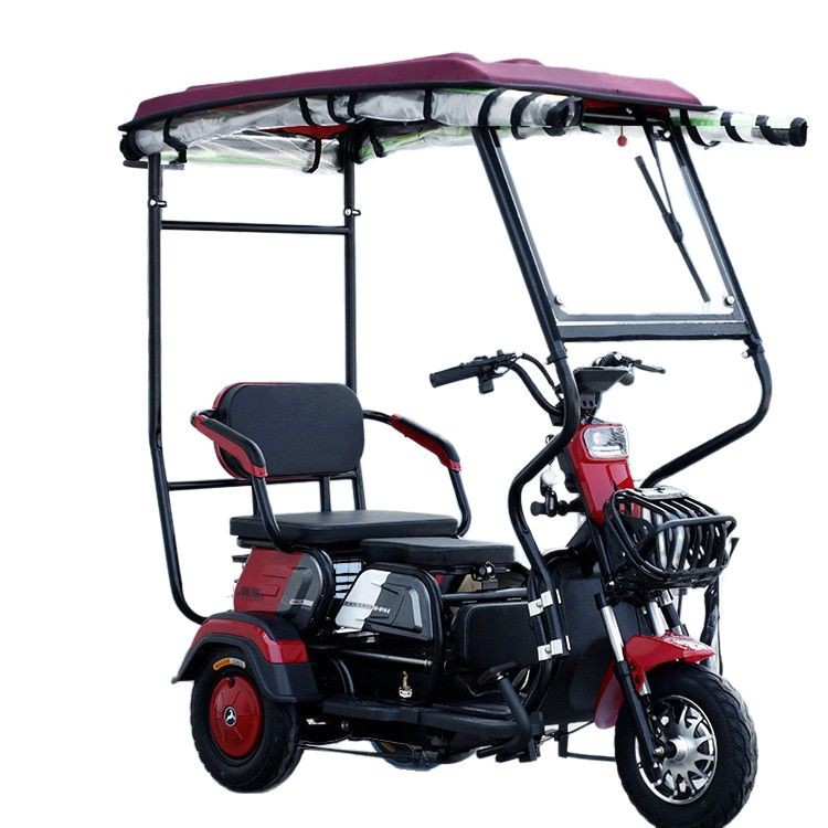 Phoenix (Phoenix) triciclo eléctrico para los ancianos pequeño hogar femenino coche de batería de 3 ruedas para los ancianos scooter