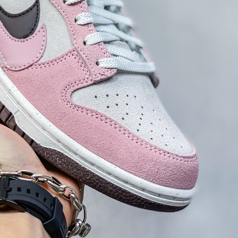 Pure Original Dunk Pink Women's Shoes Casual Men's Sneakers Life Versatile Trendy Shoes Retro Low-Top Sports Skateboard Shoes Sneakers