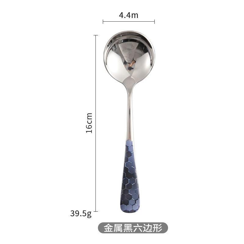 내추럴 메탈 블랙 육각형*OPP 가방