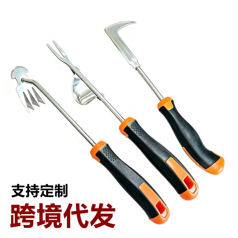 除草神器拔草工具园艺锄草耙子锄头户外农具跨境园林工具一件代发
