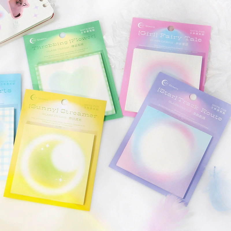 Note for Convenience Paste the glazed dream series high value fresh, simple, simple hand account material, message, message