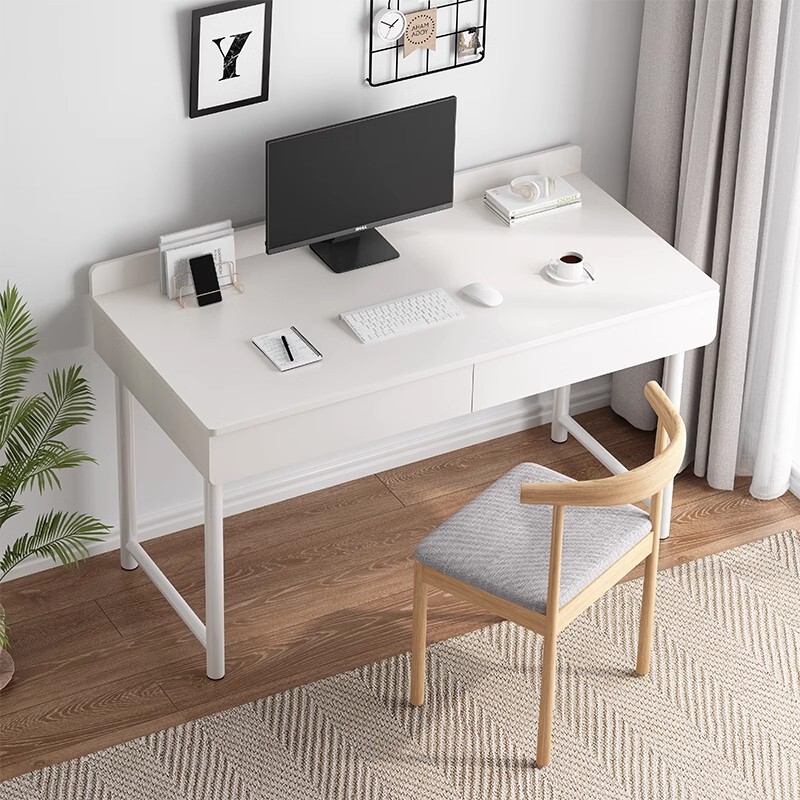 Desktop Computer Desk Study Table Simple Ins Bedroom Rectangular Simple Rental House Economical Desk Office Desk