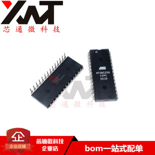 AT28C256-15PC AT28C256 原装进口DIP28全新直插存储芯片 可直拍-阿里巴巴