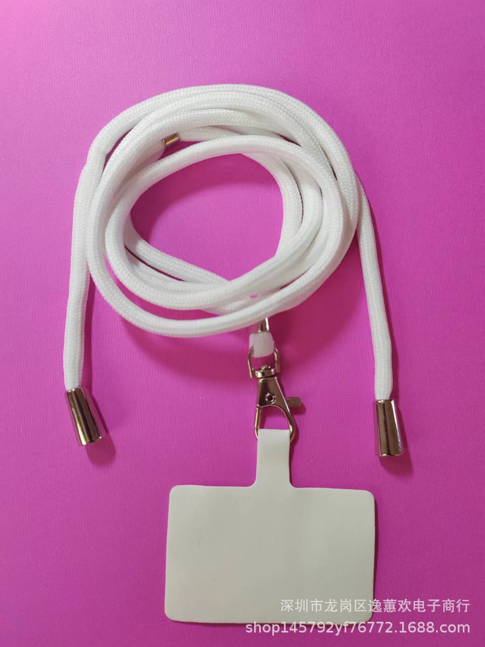 Cordón de teléfono móvil universal cuerda de cuello ajustable desmontable crossbody moda largo Internet celebridad TikTok Halter cuerda anti-perdida