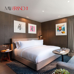 Wanfeng Star hotel furniture customization guest room public area lobby full set of furniture combination factory sample manufacturing