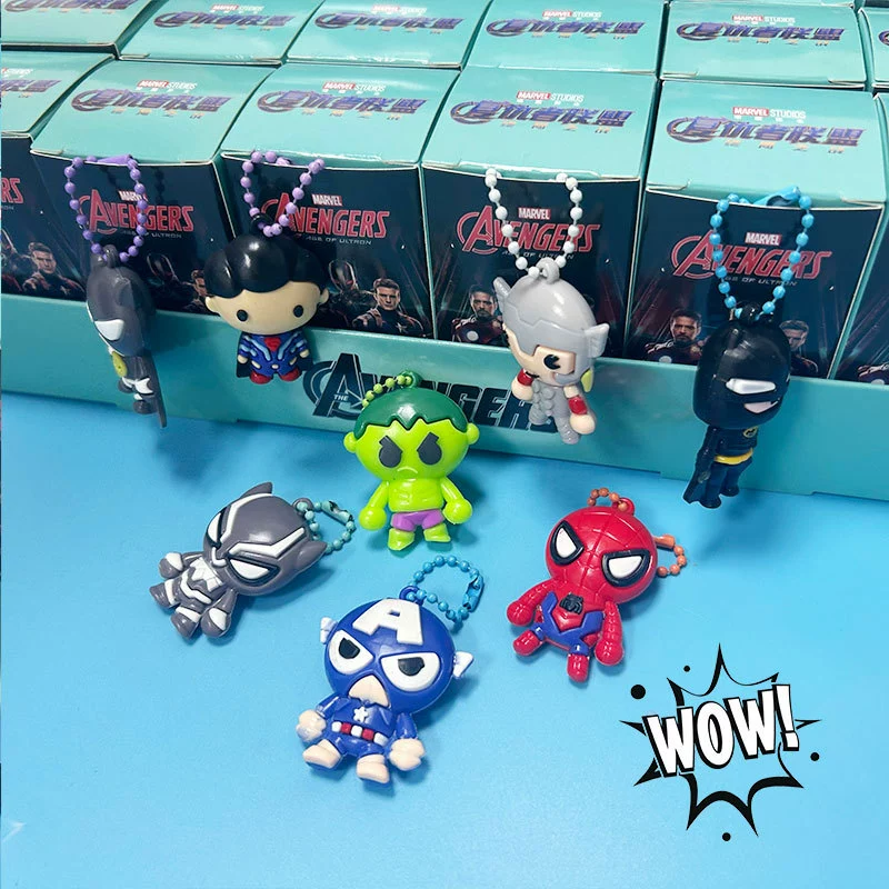 24-предметная упаковка яиц для серии Marvel, подвеска-знак Spider-Man, маленькие украшения, призы, подарок на День ребенка