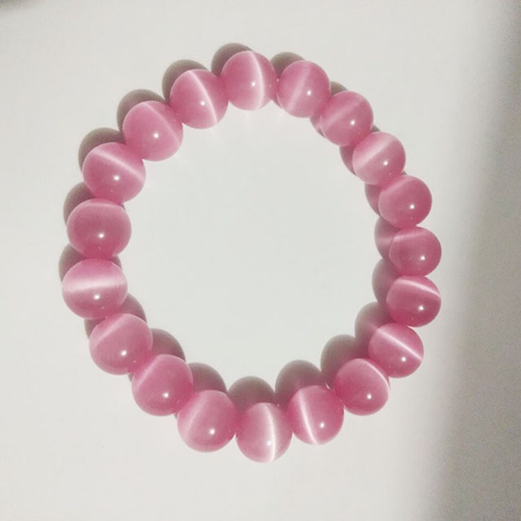 핑크 캣츠아이 스톤 12mm/약 17개 39g