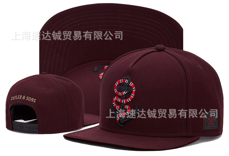 Mayorista comercio exterior sombrero plano sombrero ajuste sombrero sombrero de automóvil sombrero de moda americana sombrero de sol sombrero de sol