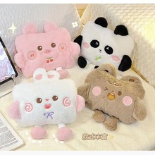 热水袋充电防爆毛绒暖水袋女生用暖手宝热敷智能断电智能防爆