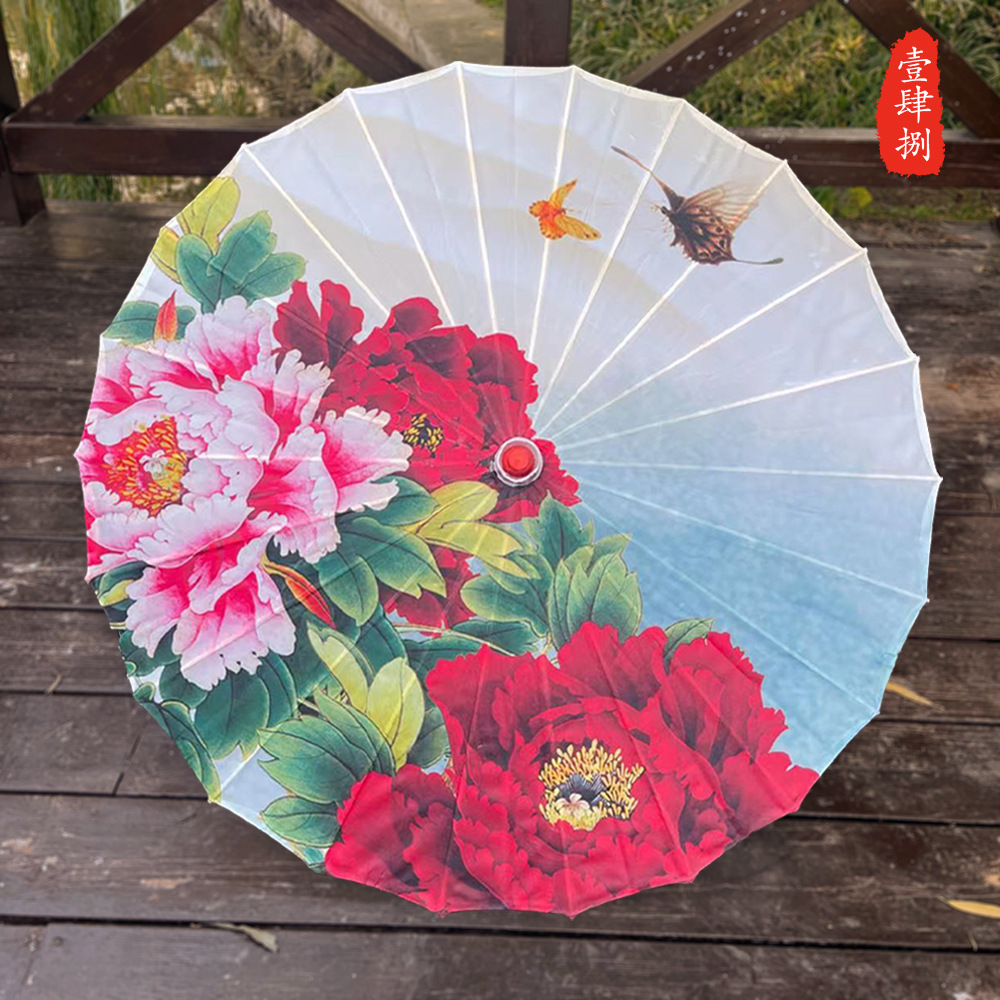 Paraguas de estilo antiguo paraguas de papel de aceite Hanfu lámpara de paraguas decorativa al aire libre de las mujeres paraguas de baile de estilo antiguo paraguas de techo paraguas decorativo clásico estilo chino