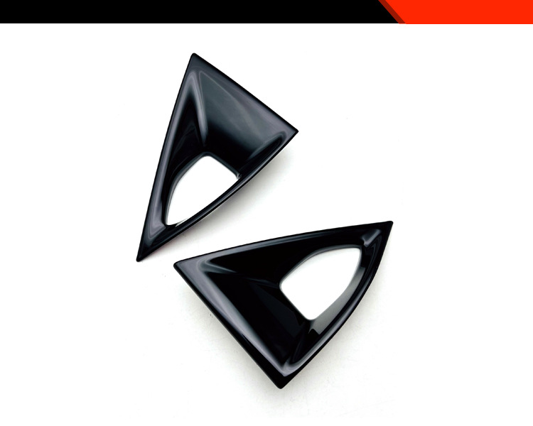Suitable for Nissan 22 Qijun T33 front bumper fog lamp plating bright frame Rogue special front fog lamp cover